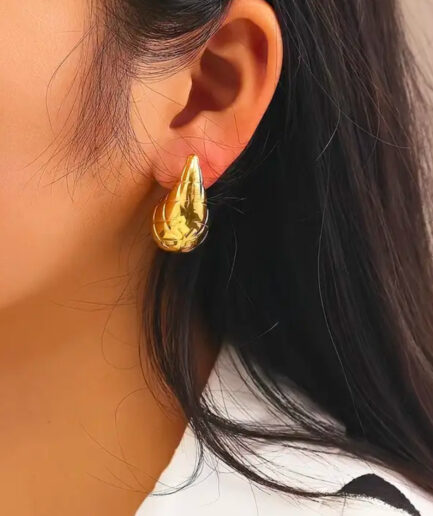 Sage Huggies (Gold Plated)